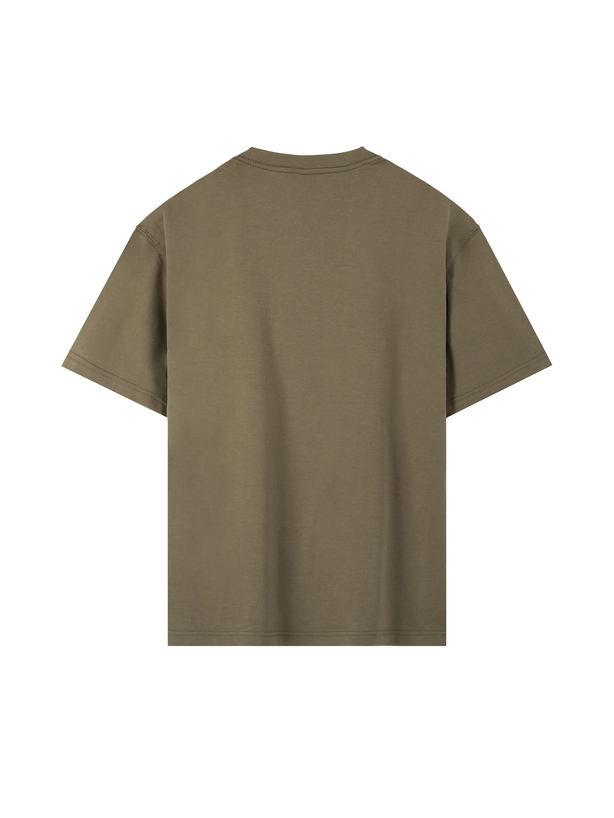 Heavyweight Drop Shoulder Cotton T-Shirt