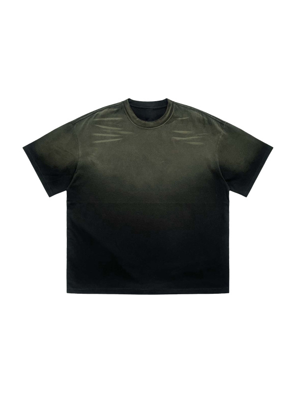 Tiger Stripe Gradient Washed T-Shirt