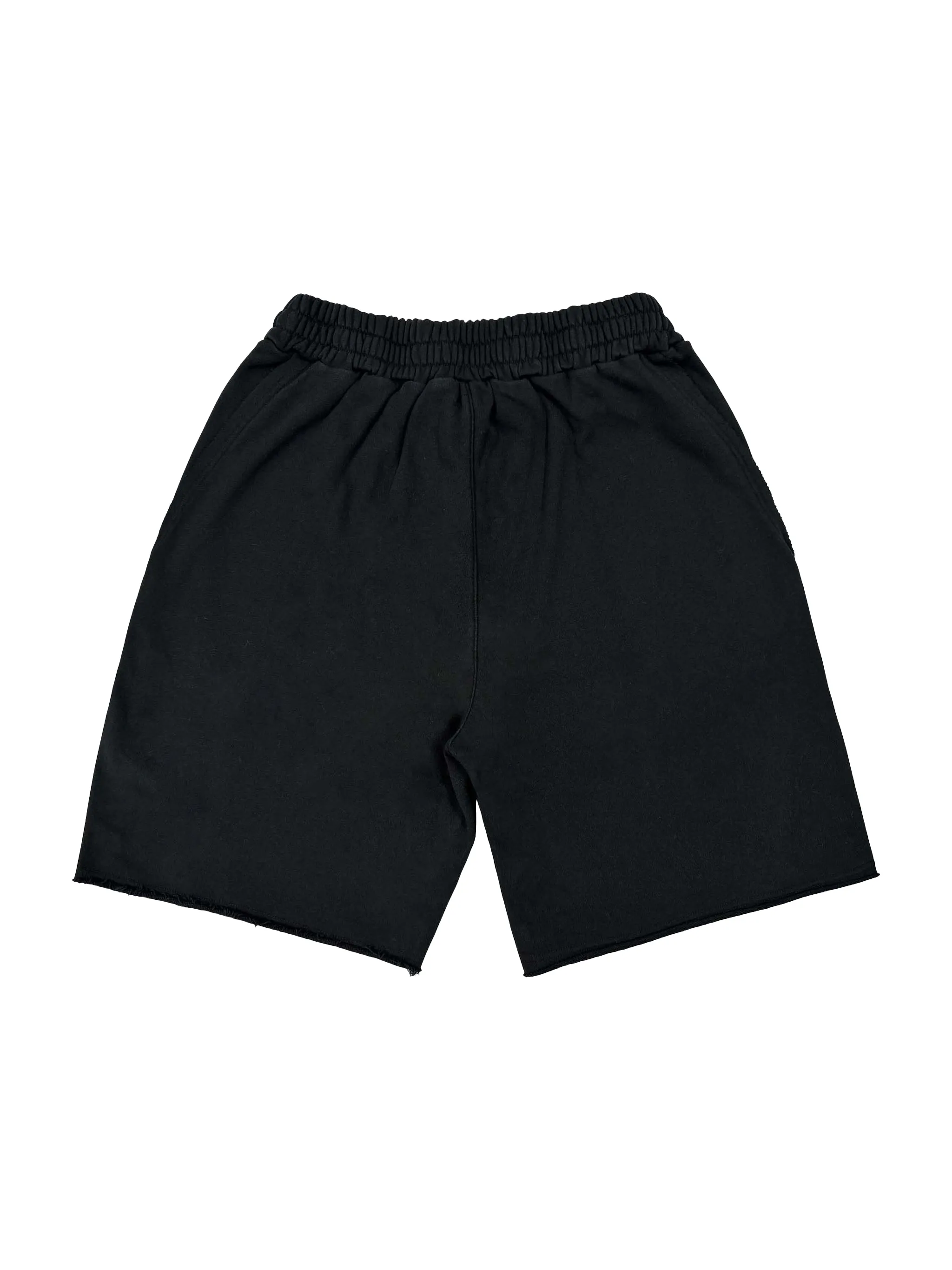 Vintage Washed Tiger Stripes Short Pants