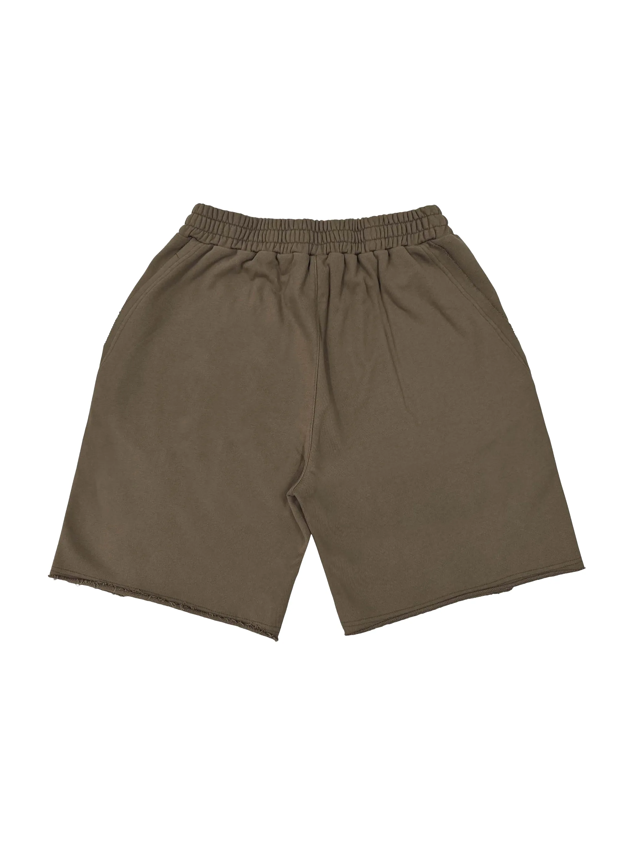 Vintage Washed Tiger Stripes Short Pants