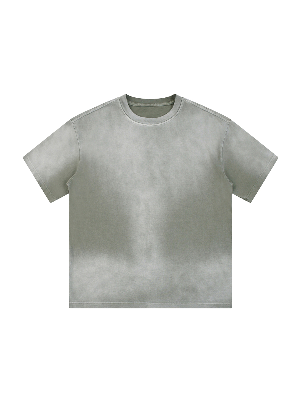  “I” Shaped Monkey Washed Drop Shoulder T-Shirt - 300 GSM	 - Thumbnail Image