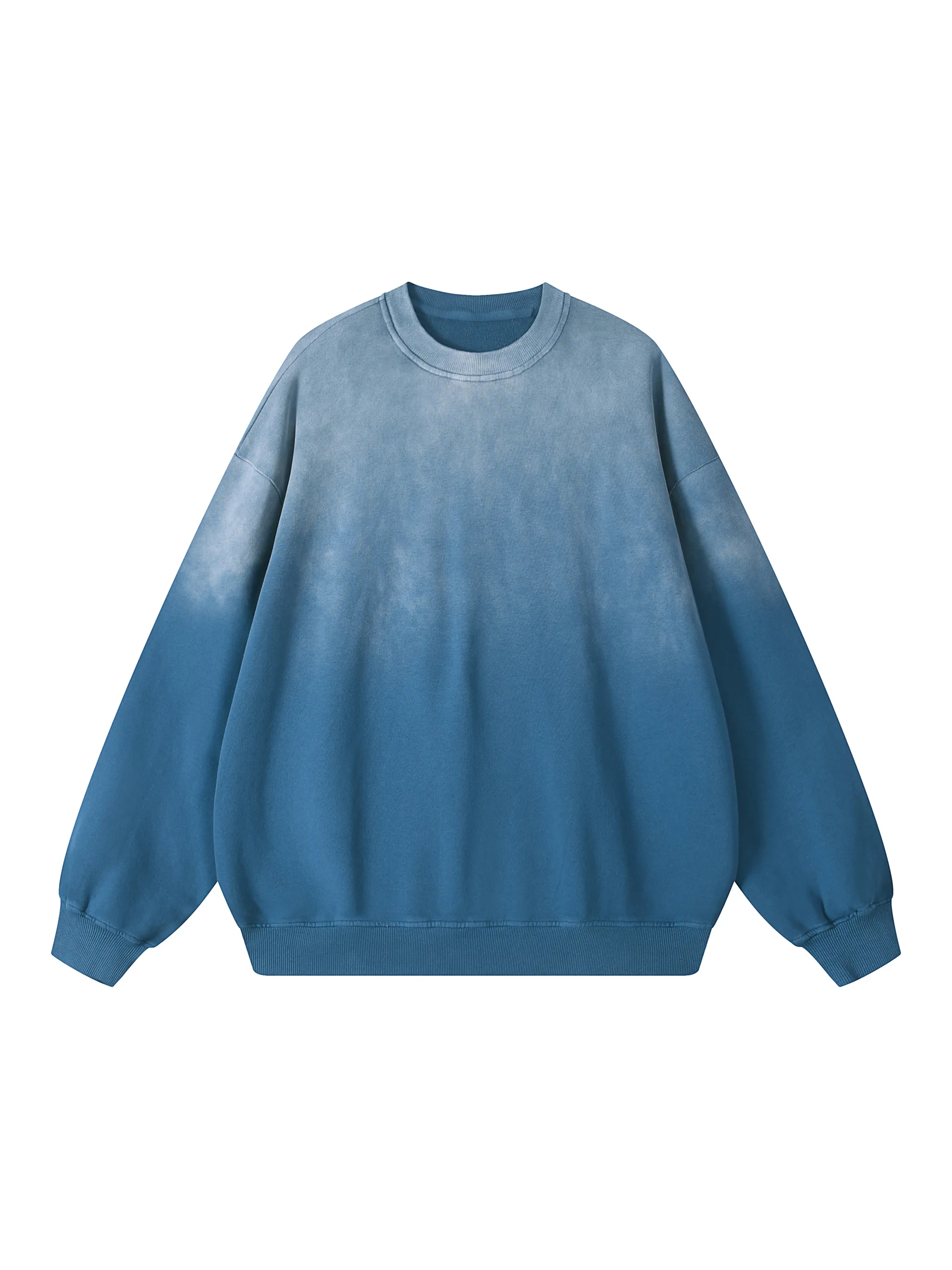 Sunfade Drop-Shoulder Cotton Sweatshirt