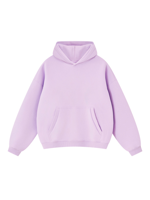 Essential Oversized Boxy Fit Fleece Hoodie
