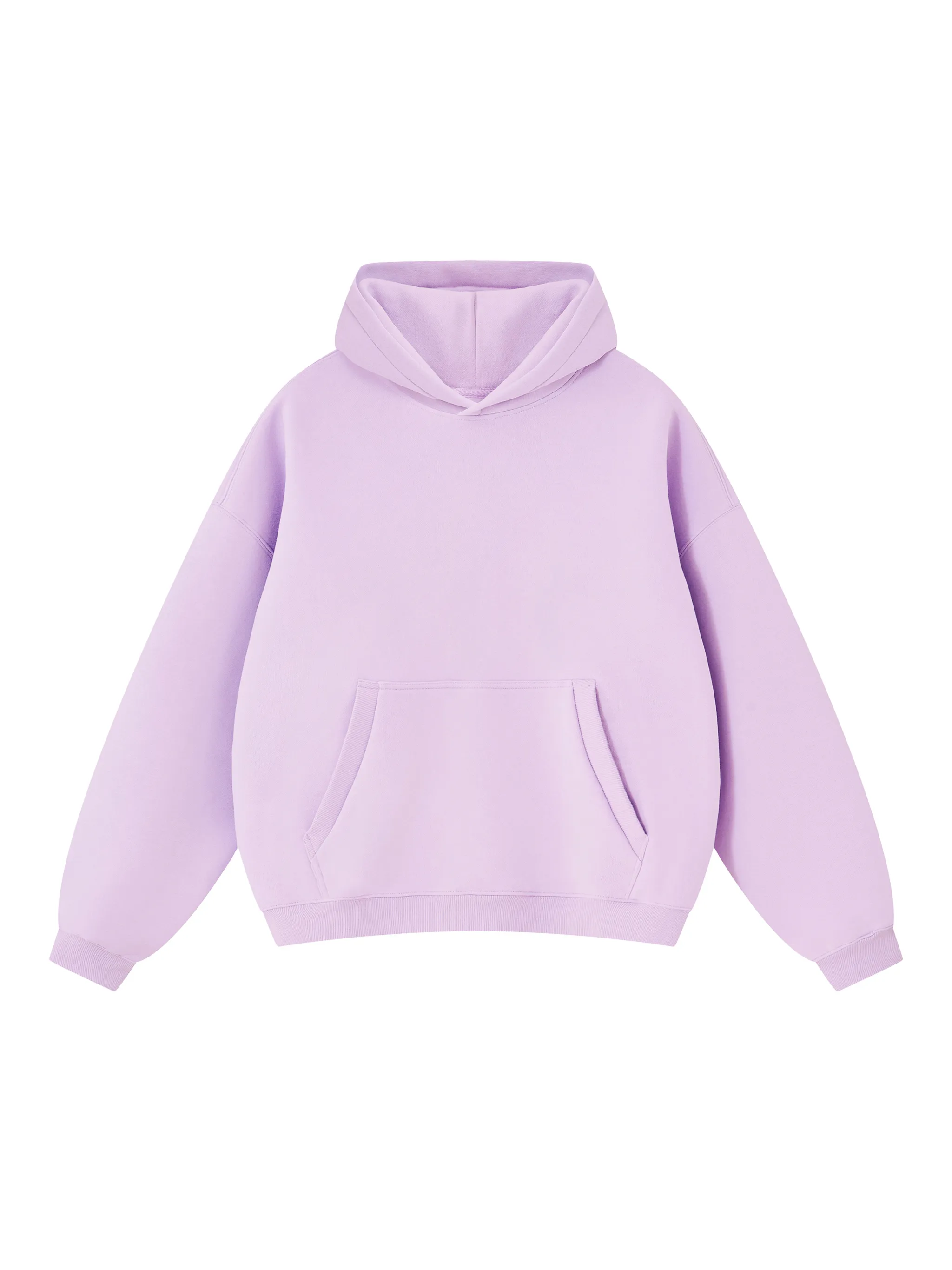 Essential Oversized Boxy Fit Fleece Hoodie