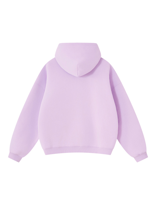 Essential Oversized Boxy Fit Fleece Hoodie
