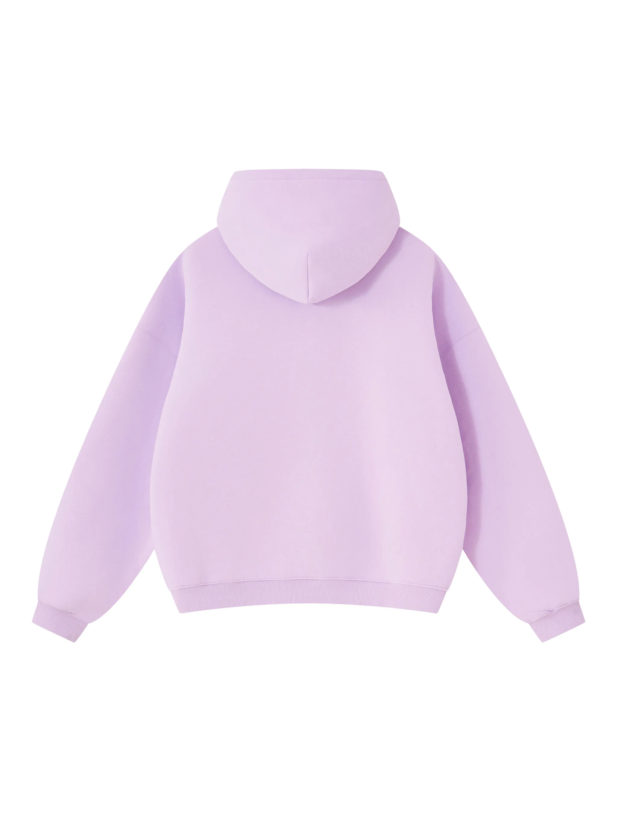 Essential Oversized Boxy Fit Fleece Hoodie