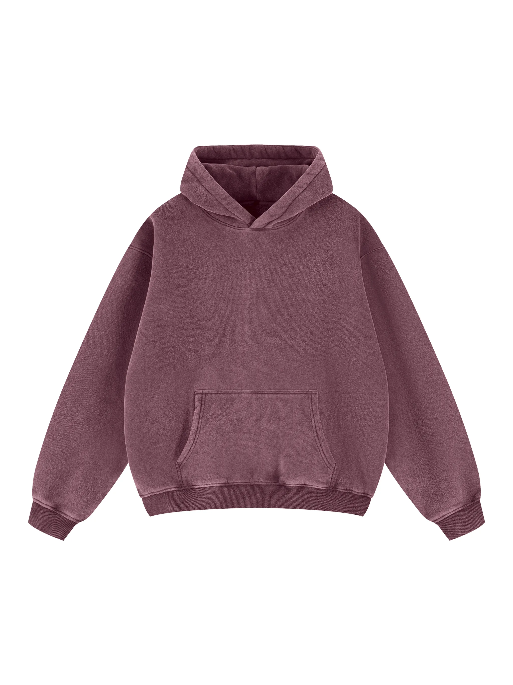 Snow Wash Fleece Oversize Hoodie