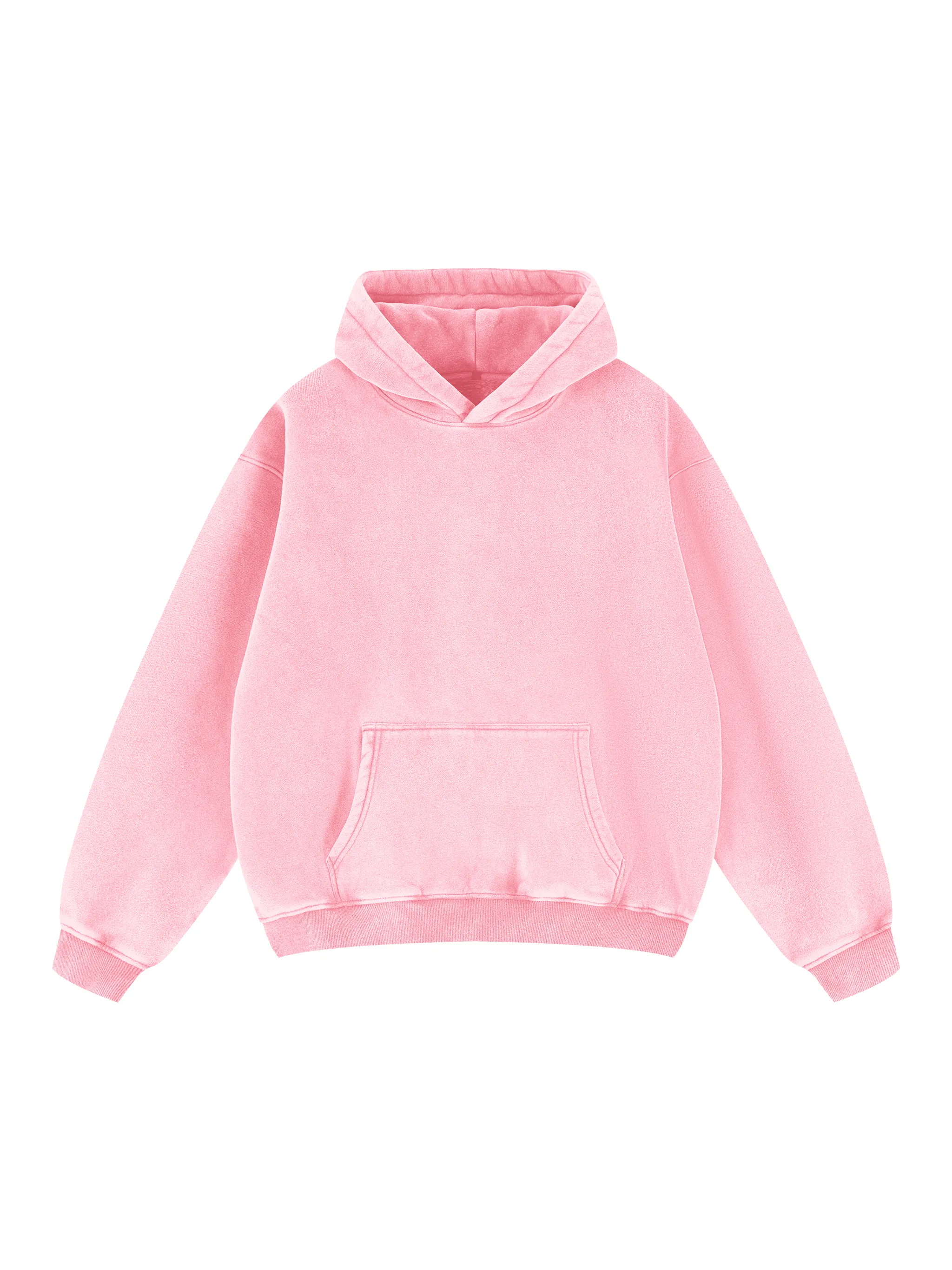 Snow Wash Fleece Oversize Hoodie