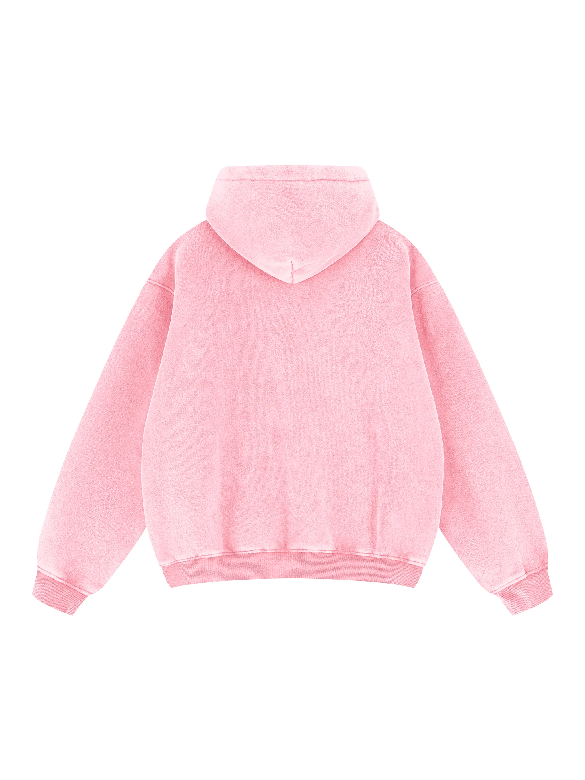 Snow Wash Fleece Oversize Hoodie