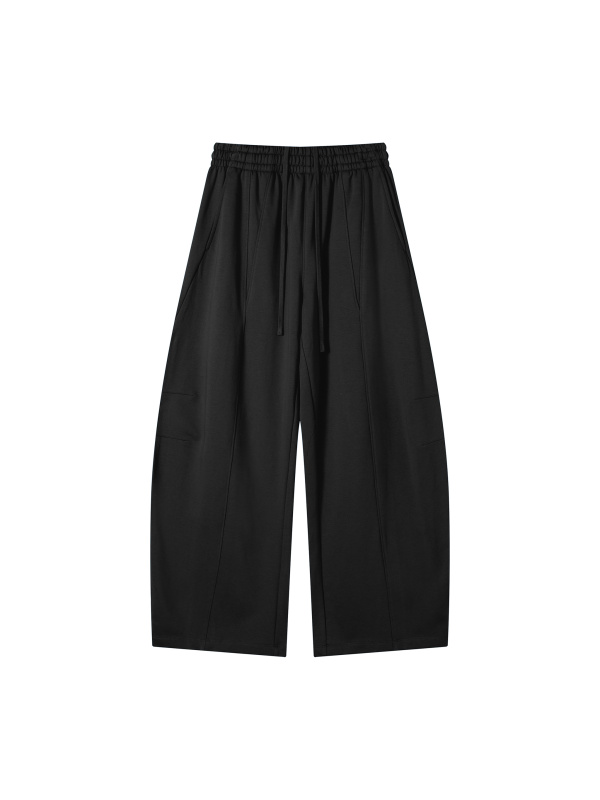 Heavyweight Wide Leg Panel Sweatpants