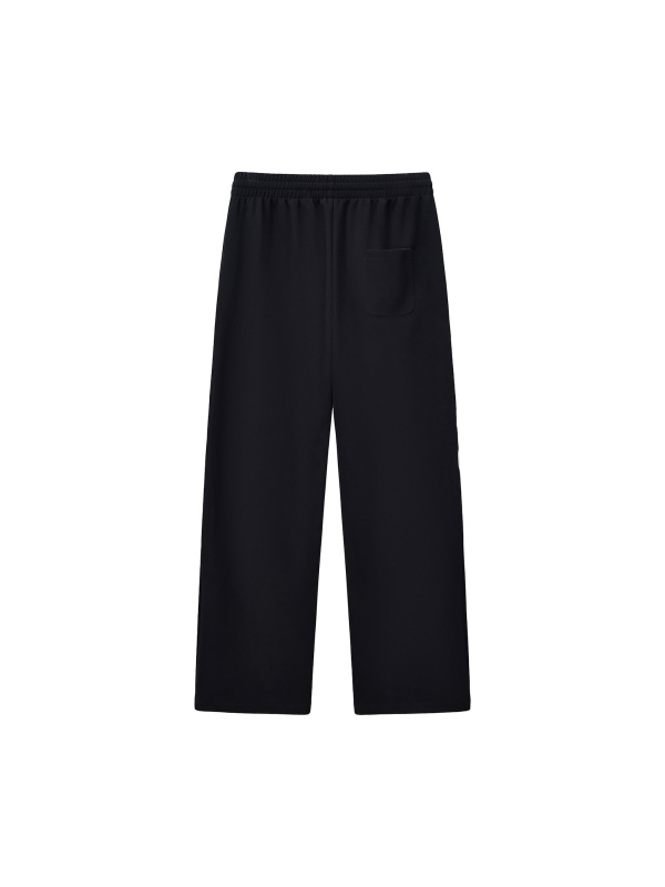 Curved Stripe Straight Sweatpants