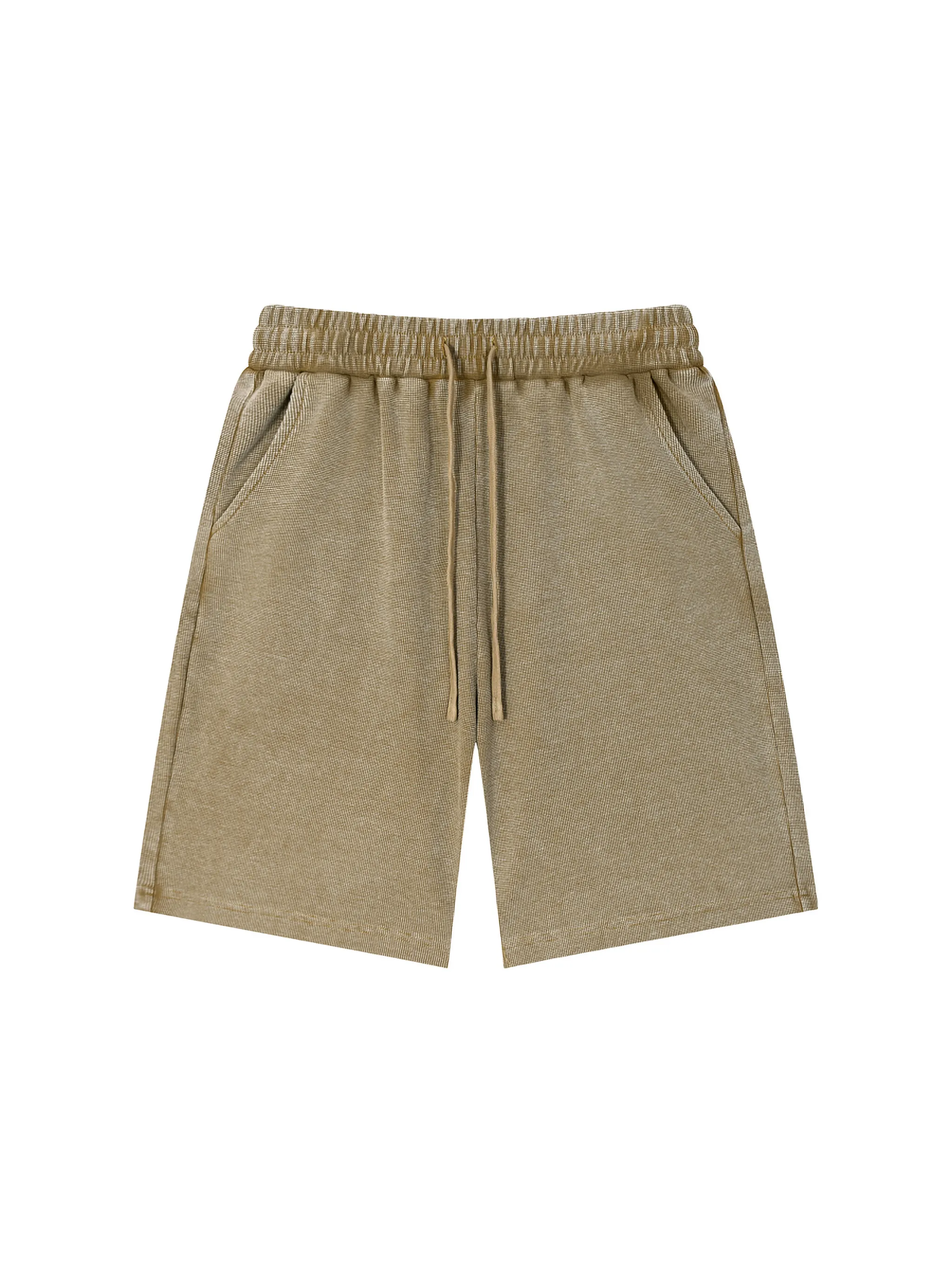 Mineral Wash Waffle Knit Shorts