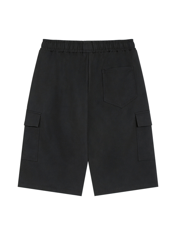 Unisex Drawstring Cargo Shorts