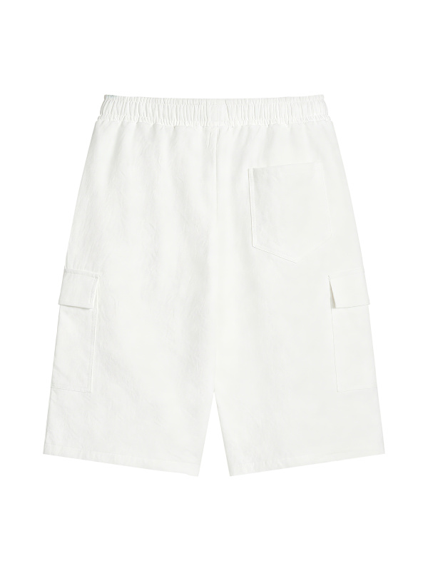 Unisex Drawstring Cargo Shorts