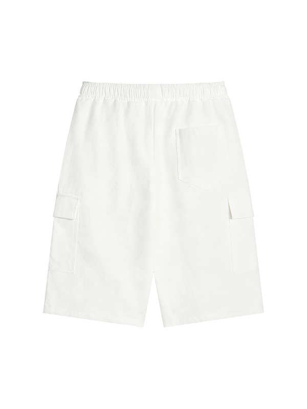 Unisex Drawstring Cargo Shorts