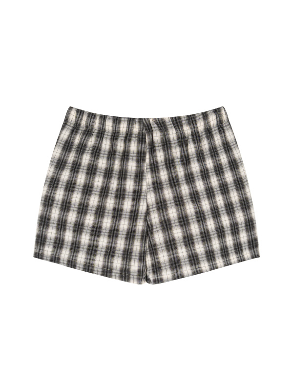 Unisex Plaid Shorts