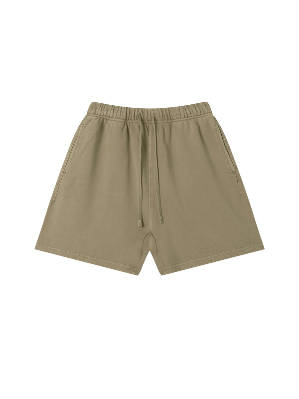 Unisex Vintage Wash Cotton Shorts