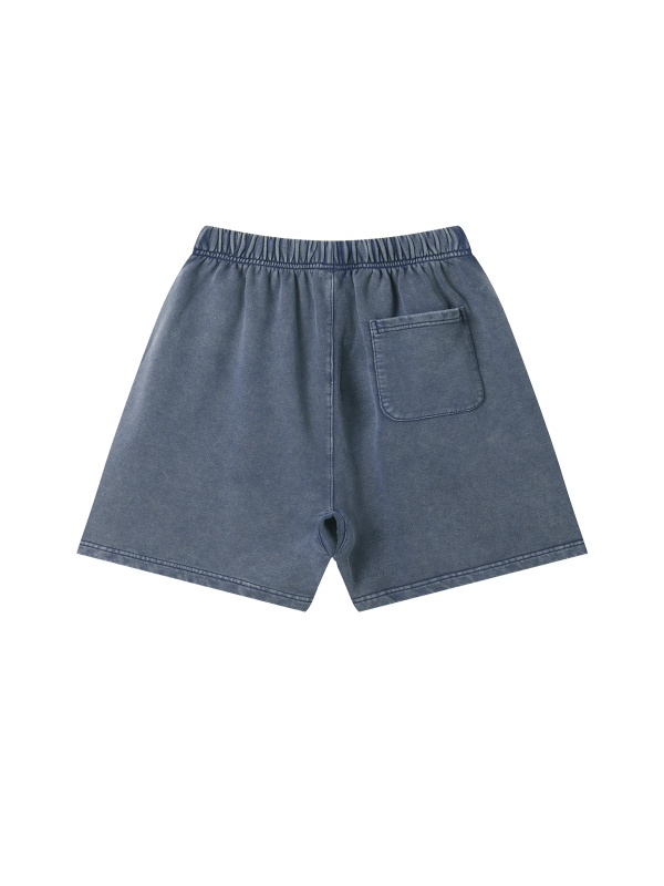 Unisex Vintage Wash Cotton Shorts