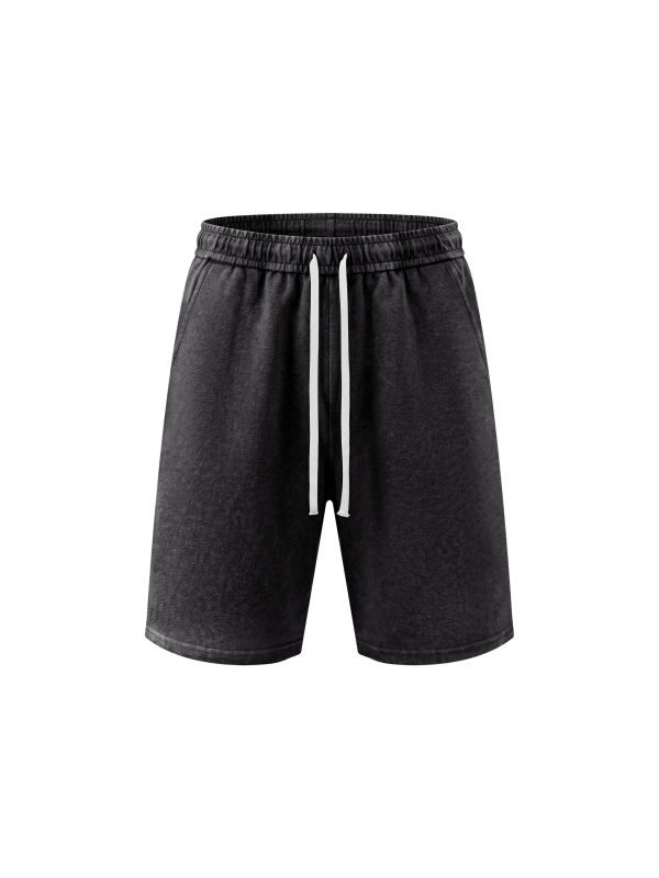 Men’s Vintage Wash Drawstring Shorts