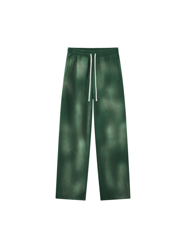 Unisex Sunfade Wide Leg Fleece Sweatpants