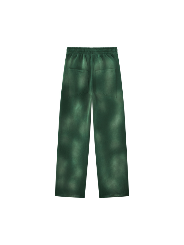 Unisex Sunfade Wide Leg Fleece Sweatpants