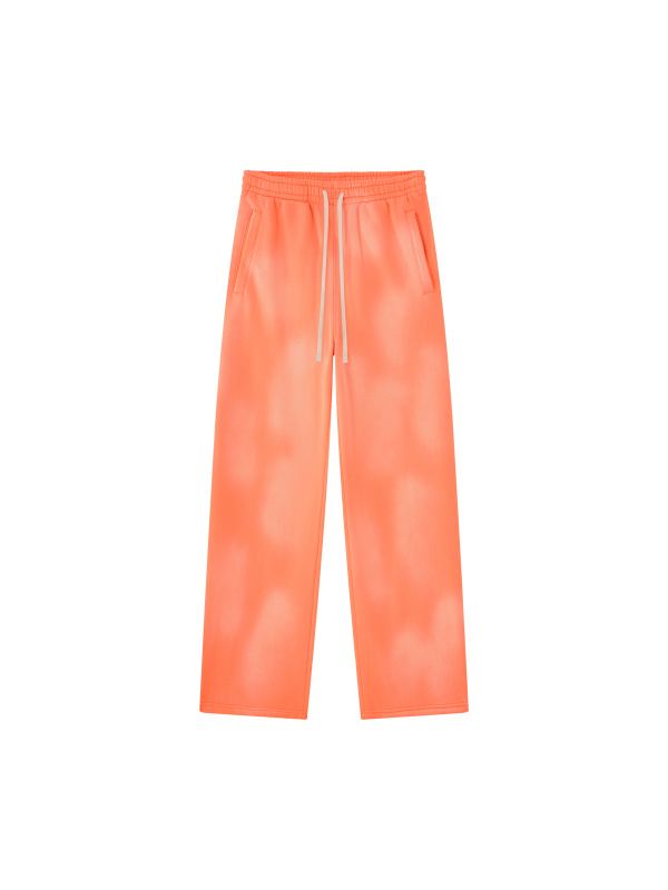 Unisex Sunfade Wide Leg Fleece Sweatpants