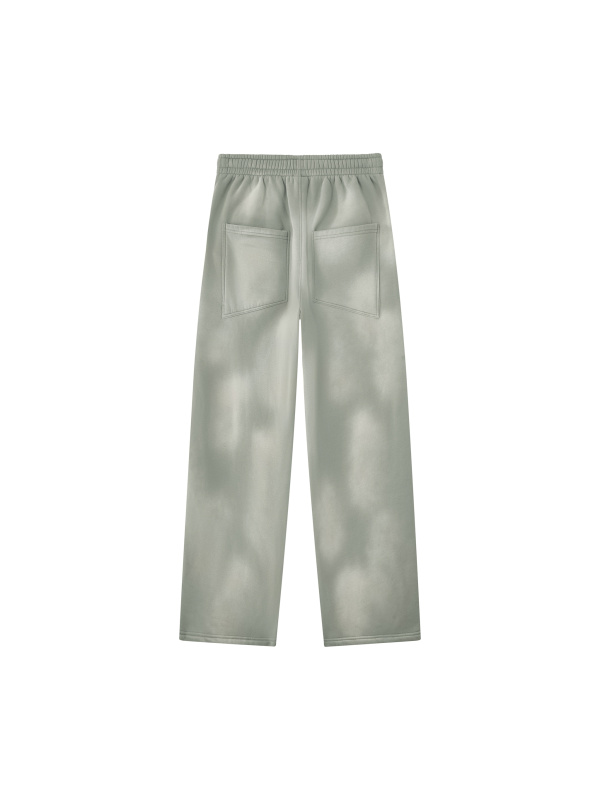 Unisex Sunfade Wide Leg Fleece Sweatpants