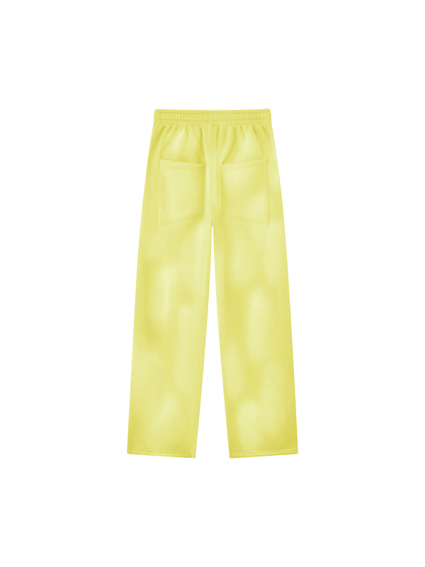 Unisex Sunfade Wide Leg Fleece Sweatpants