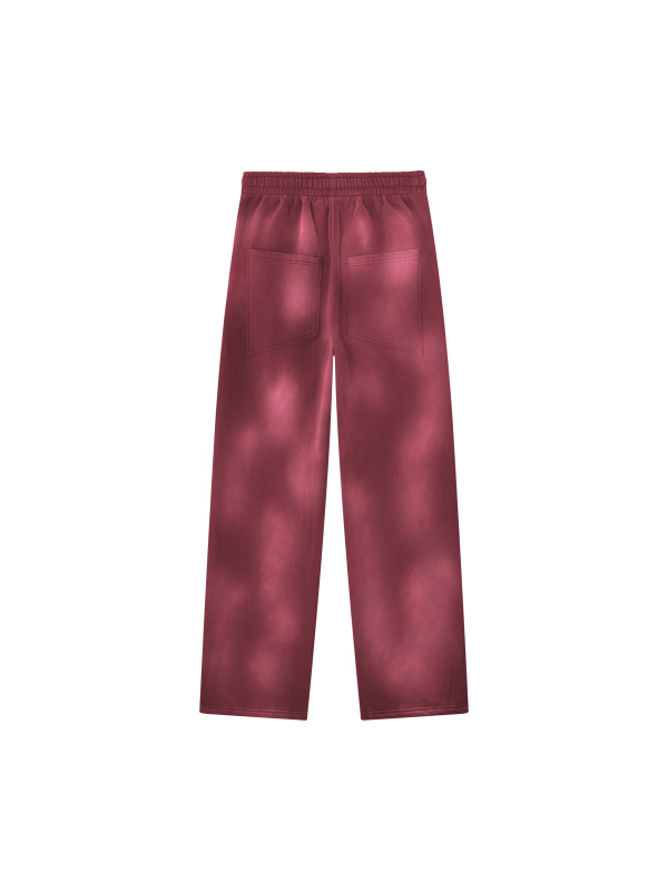 Unisex Sunfade Wide Leg Fleece Sweatpants