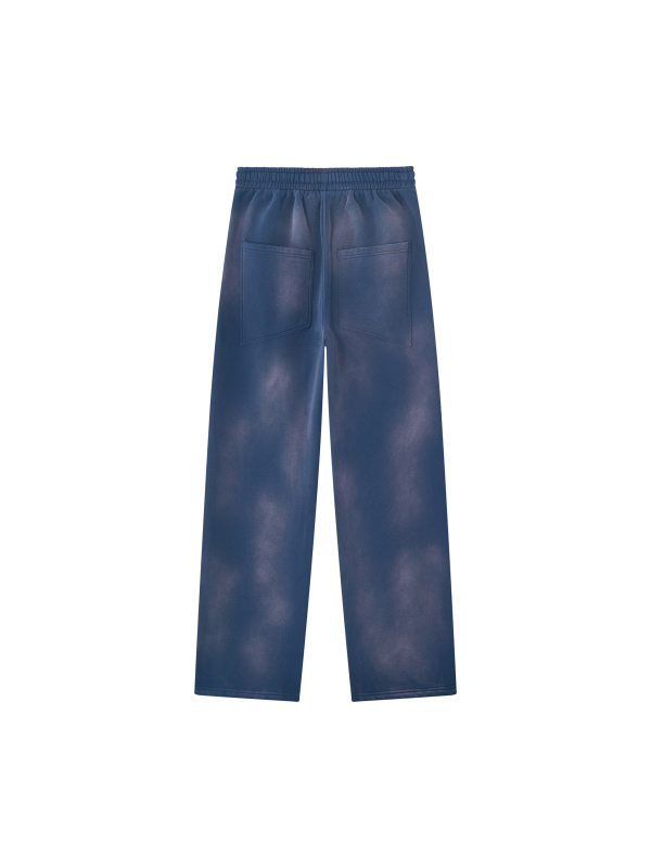Unisex Sunfade Wide Leg Fleece Sweatpants