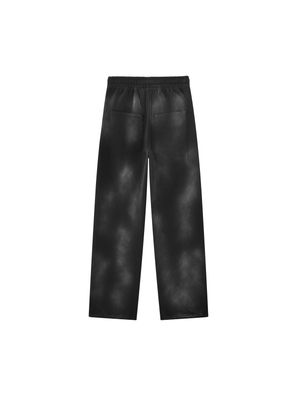 Unisex Sunfade Wide Leg Fleece Sweatpants