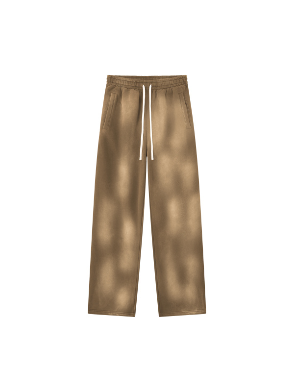 Unisex Sunfade Wide Leg Fleece Sweatpants