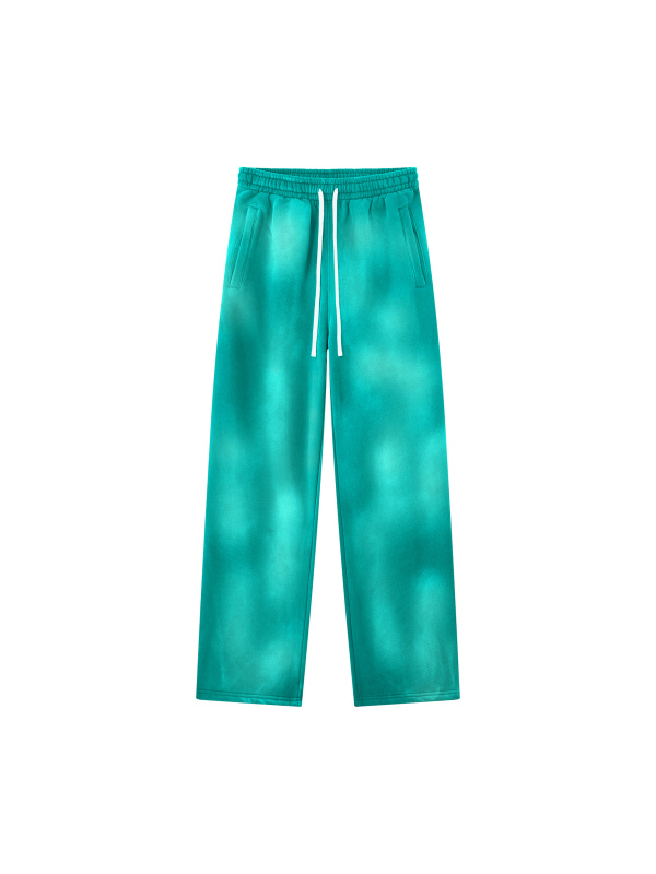 Unisex Sunfade Wide Leg Fleece Sweatpants