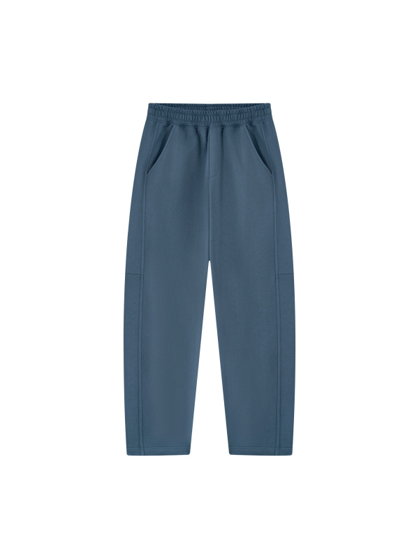 Unisex Tapered Straight Hem Sweatpants
