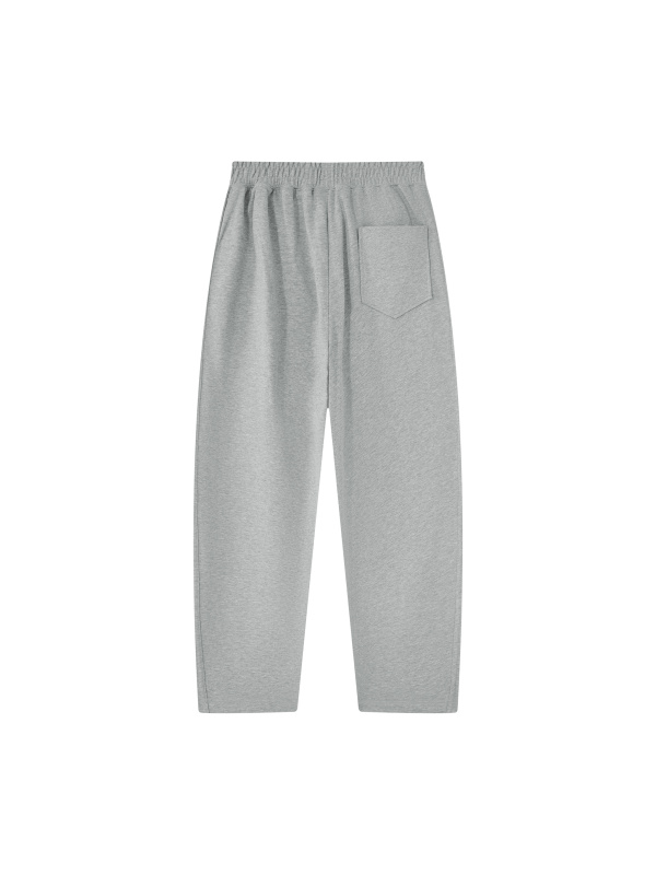 Unisex Tapered Straight Hem Sweatpants