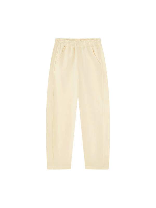 Unisex Tapered Straight Hem Sweatpants