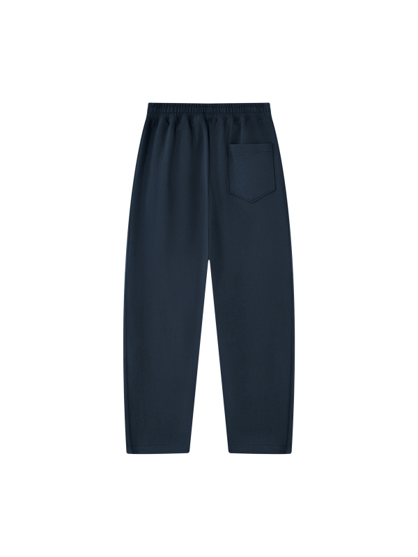 Unisex Tapered Straight Hem Sweatpants