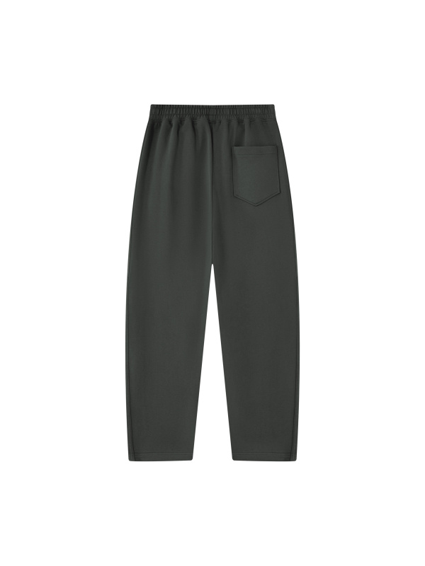 Unisex Tapered Straight Hem Sweatpants