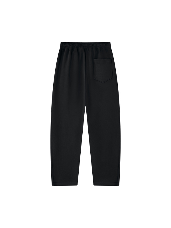Unisex Tapered Straight Hem Sweatpants
