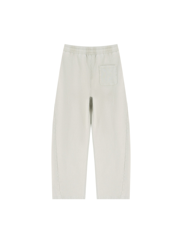 Unisex Mineral Wash Barrel Sweatpants