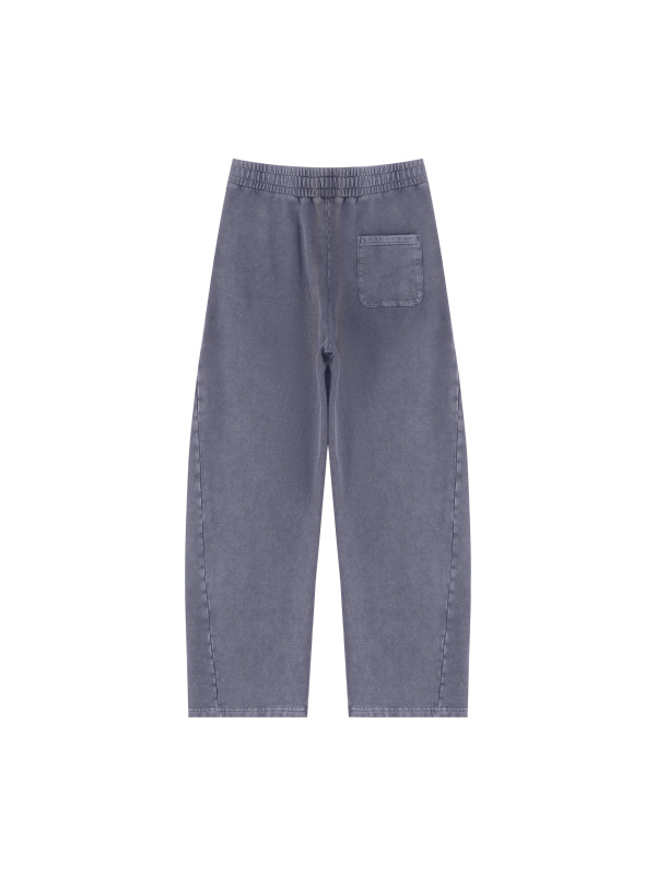 Unisex Mineral Wash Barrel Sweatpants