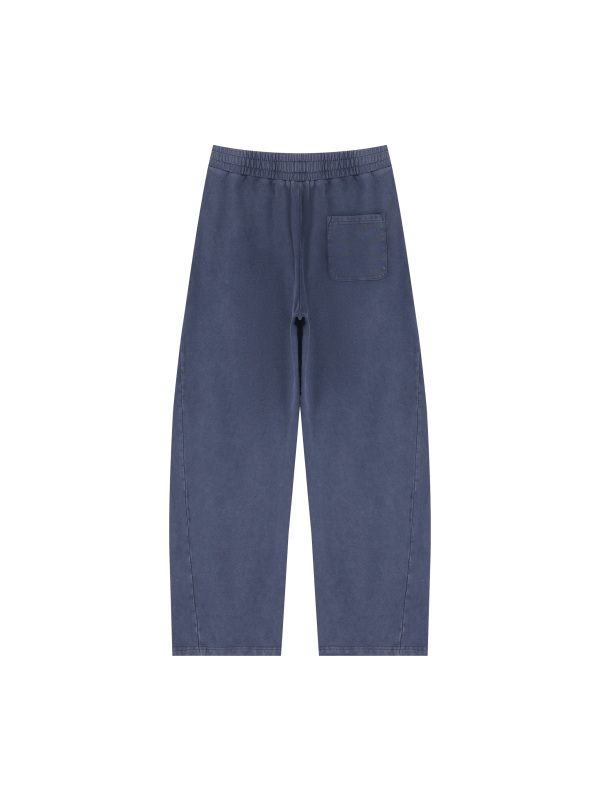 Unisex Mineral Wash Barrel Sweatpants