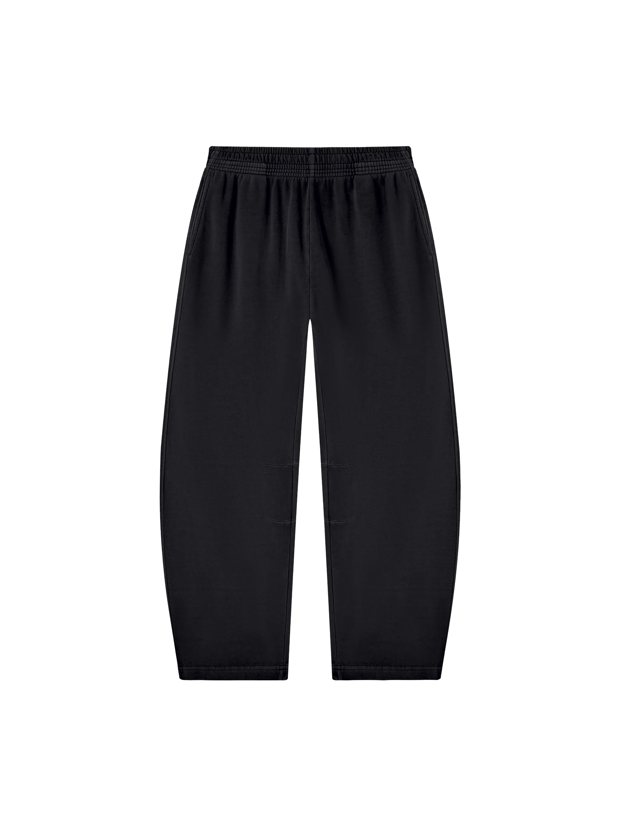 Unisex Vintage Washed Barrel Leg Sweatpants