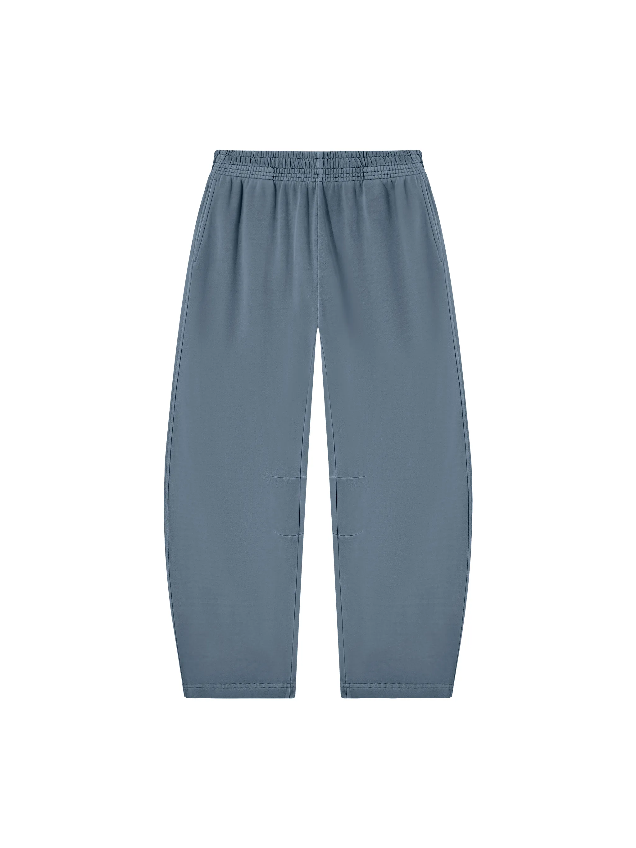 Unisex Vintage Washed Barrel Leg Sweatpants