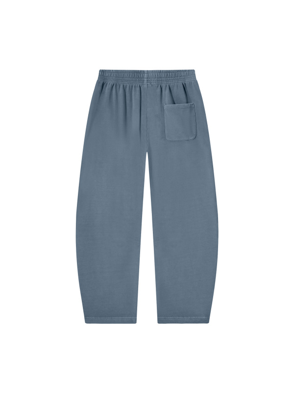 Unisex Vintage Washed Barrel Leg Sweatpants