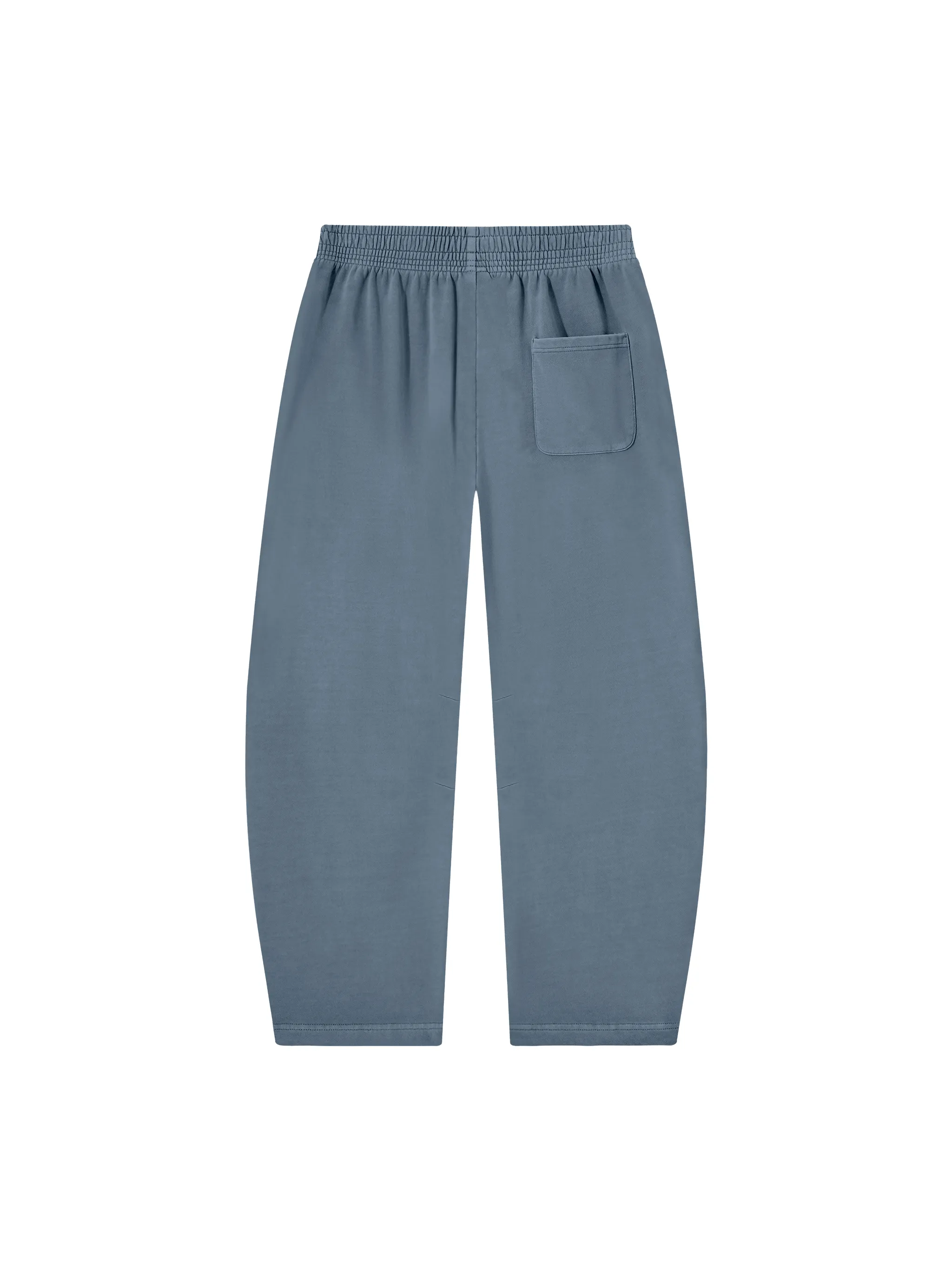 Unisex Vintage Washed Barrel Leg Sweatpants