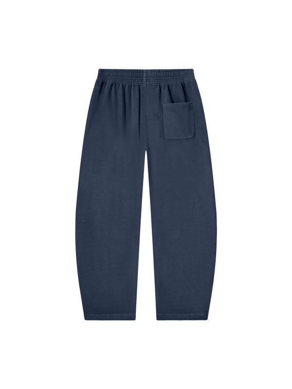 Unisex Vintage Washed Barrel Leg Sweatpants