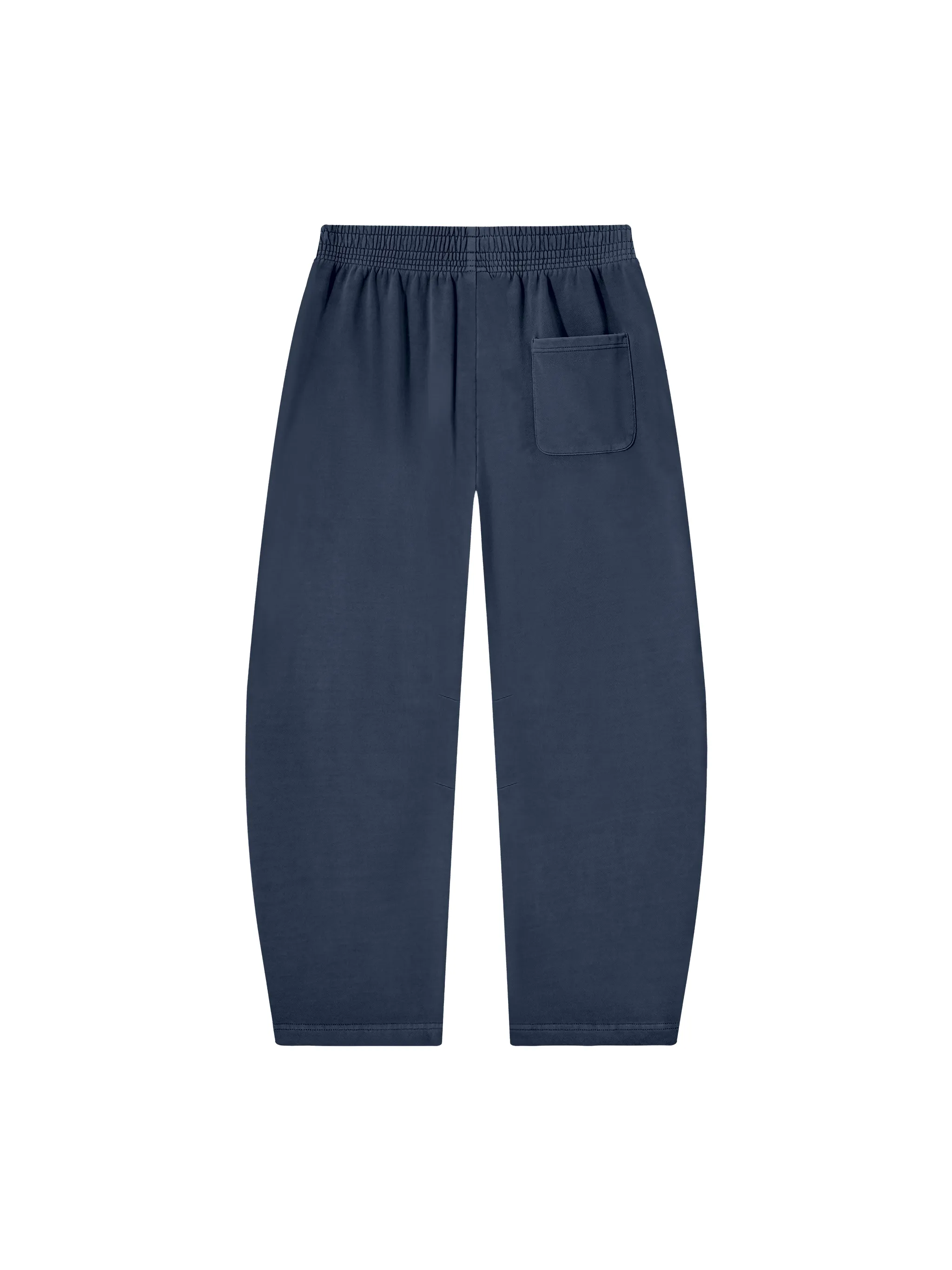 Unisex Vintage Washed Barrel Leg Sweatpants