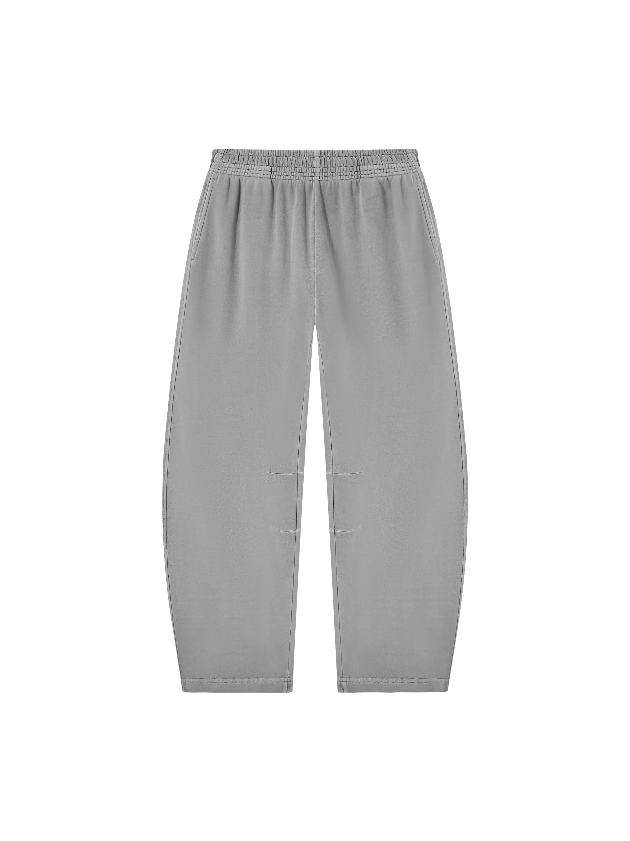 Unisex Vintage Washed Barrel Leg Sweatpants