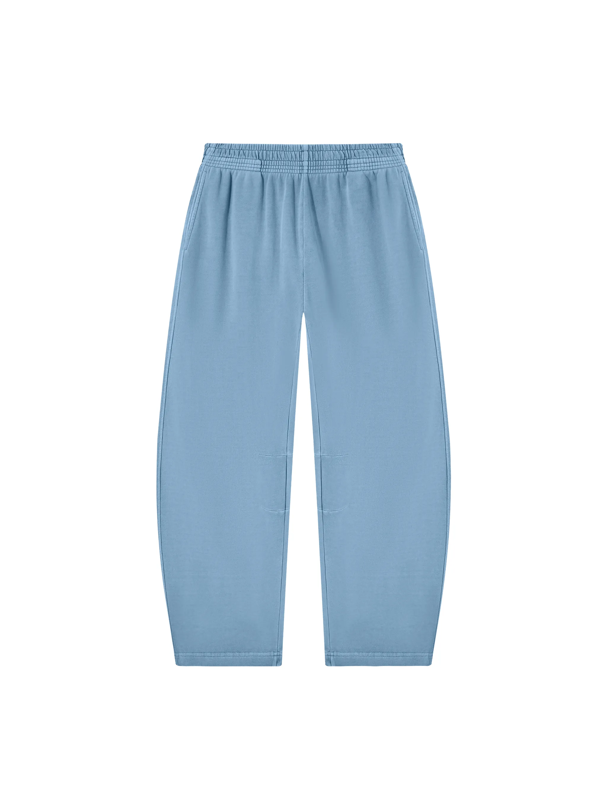 Unisex Vintage Washed Barrel Leg Sweatpants